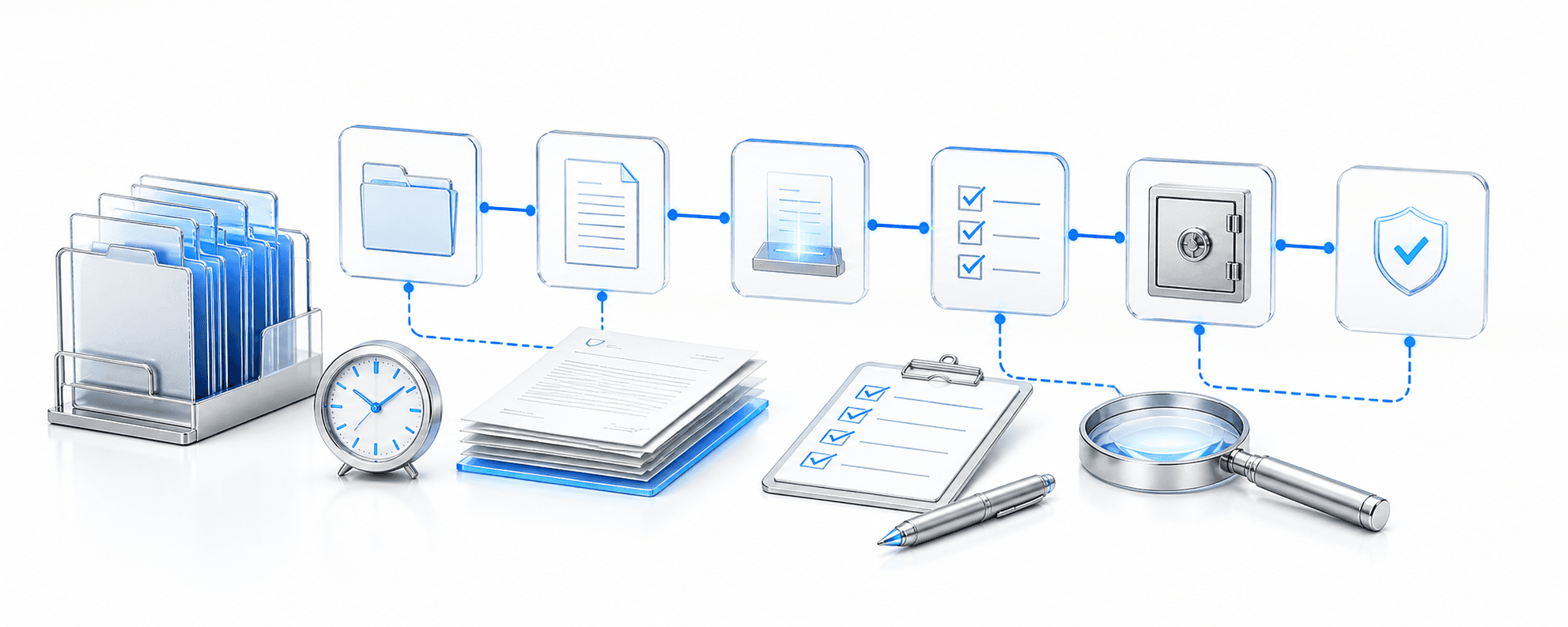 Noemergis Paperwork workflow illustration