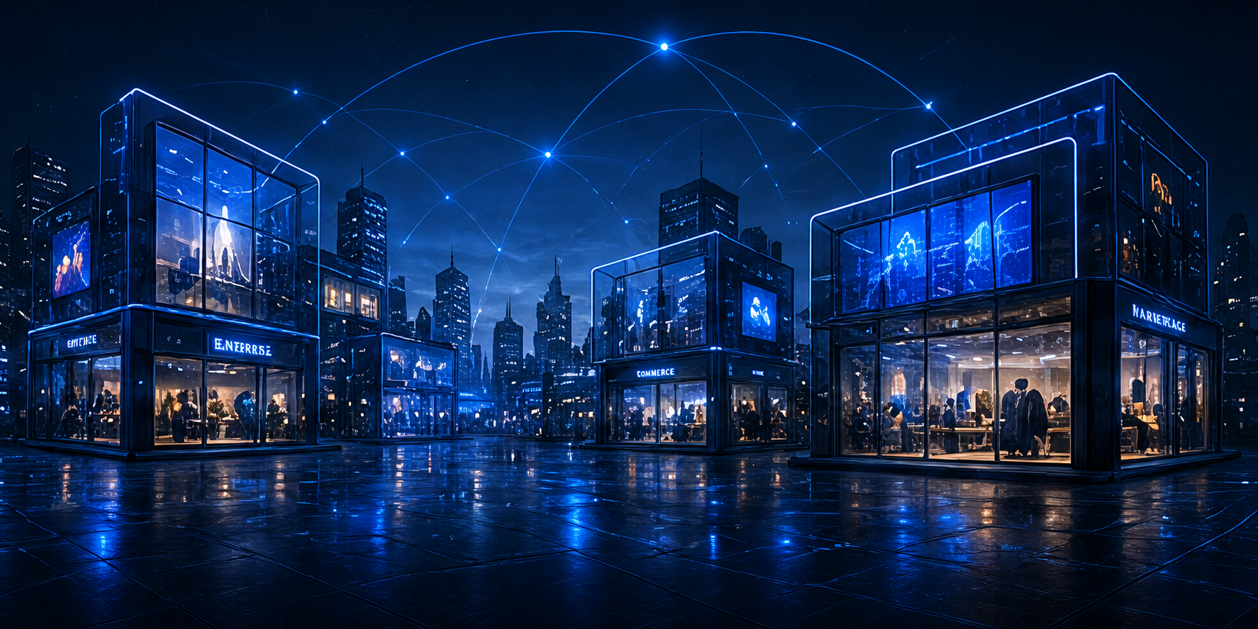 Offering-specific enterprise visualization for Noemergis Commerce Enterprise